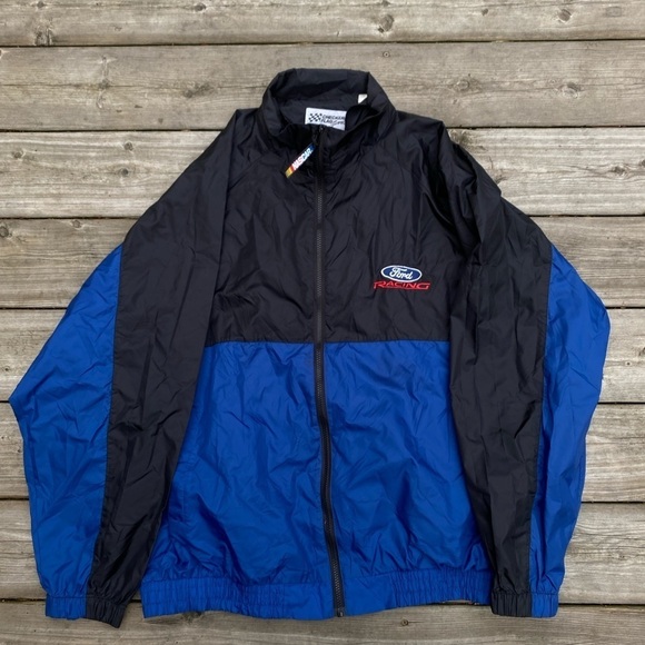 Vintage 90s Ford Racing NASCAR Jacket XL - Picture 5 of 9